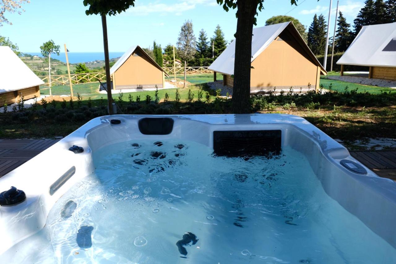 Glamping Poggio Imperiale Marche Hotel Civitanova Marche Luaran gambar